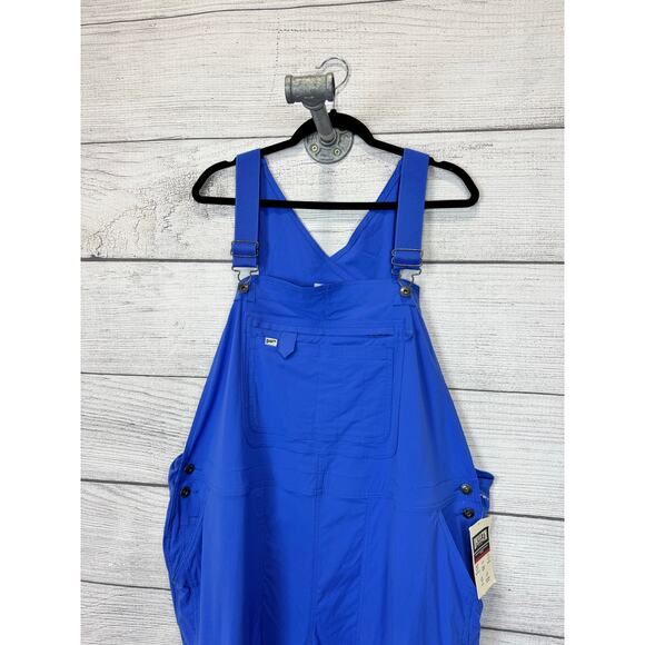 Duluth Trading Co Women's Plus Size Blue Heirloom Garden Bib Overalls Size 3X - Picture 2 of 13